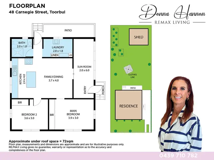 Floorplan of Homely house listing, 48 Carnegie Street, Toorbul QLD 4510