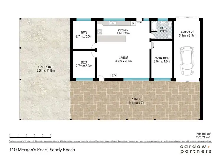 Floorplan of Homely rural property listing, 110 Morgans Road, Sandy Beach NSW 2456