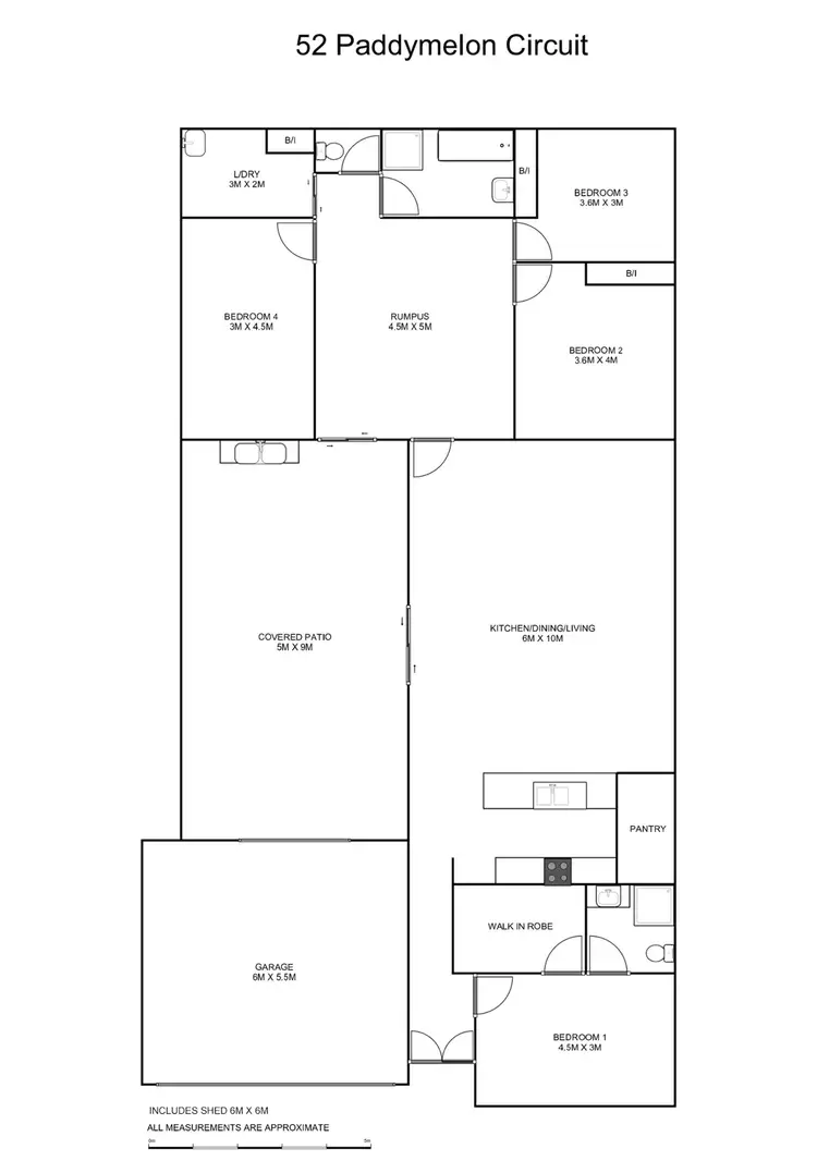 Floorplan of Homely house listing, 52 Paddymelon Circuit, Coffs Harbour NSW 2450