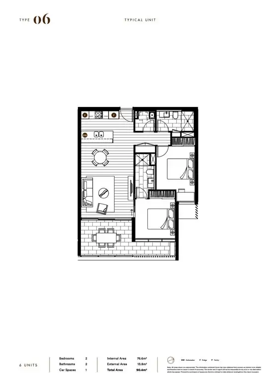 Floorplan of Homely apartment listing, 506/266 Stanhill Drive, Chevron Island QLD 4217