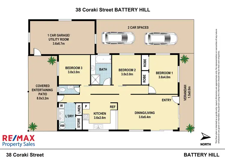Floorplan of Homely house listing, 38 Coraki Street, Battery Hill QLD 4551