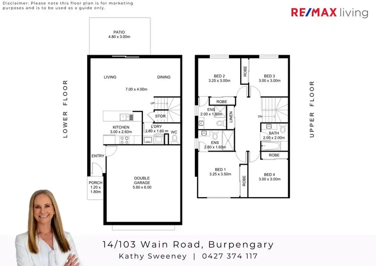 Floorplan of Homely house listing, 14/103 Wain Road, Burpengary QLD 4505