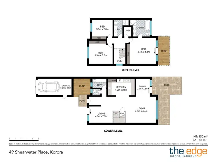 Floorplan of Homely townhouse listing, 49/9 Shearwater Place, Korora NSW 2450