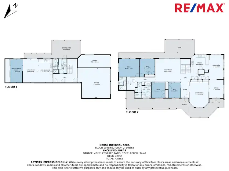Floorplan of Homely house listing, 1 Ridgewood Road, Little Mountain QLD 4551