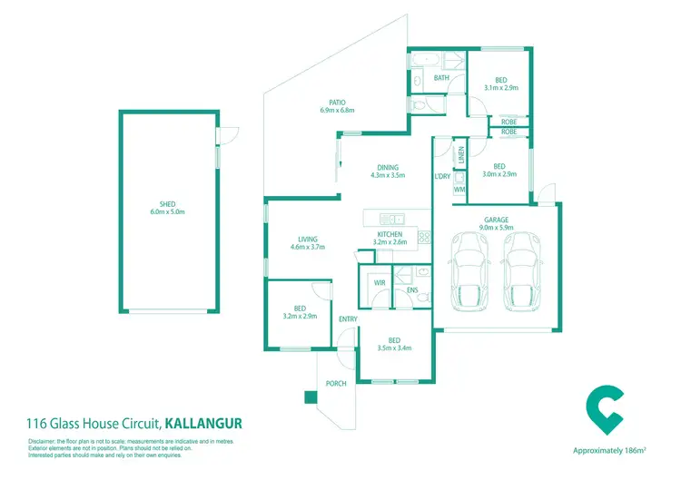 Floorplan of Homely house listing, 116 Glass House Circuit, Kallangur QLD 4503