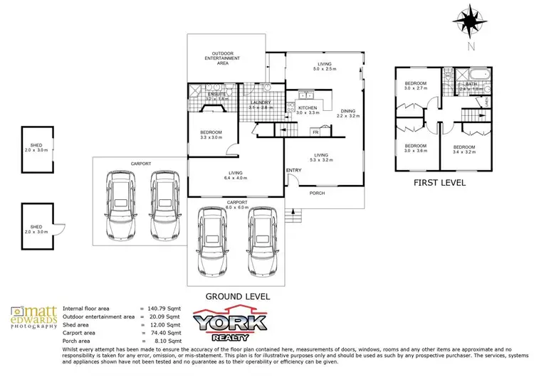Floorplan of Homely house listing, 4 Tyson Street, Newtown QLD 4350