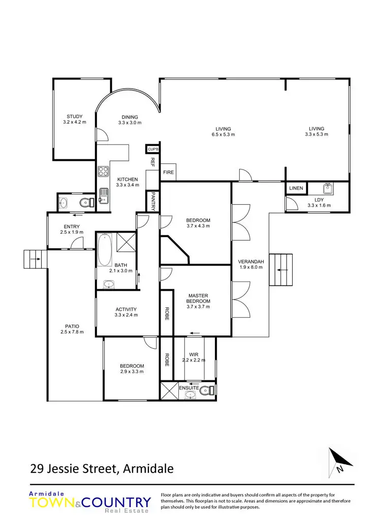 Floorplan of Homely house listing, 29 Jessie Street, Armidale NSW 2350