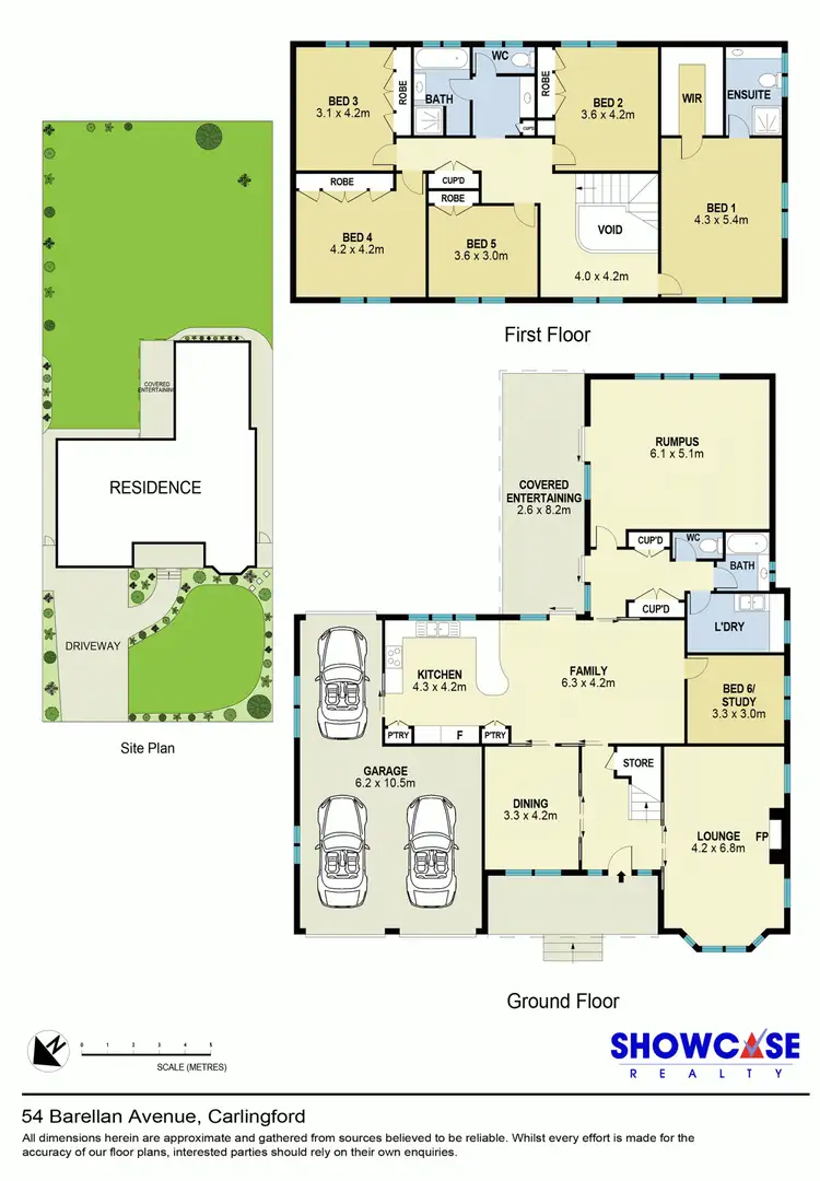 Floorplan of Homely house listing, 54 Barellan Avenue, Carlingford NSW 2118