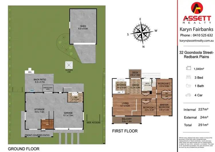 Floorplan of Homely house listing, 32 Goondoola Street, Redbank Plains QLD 4301