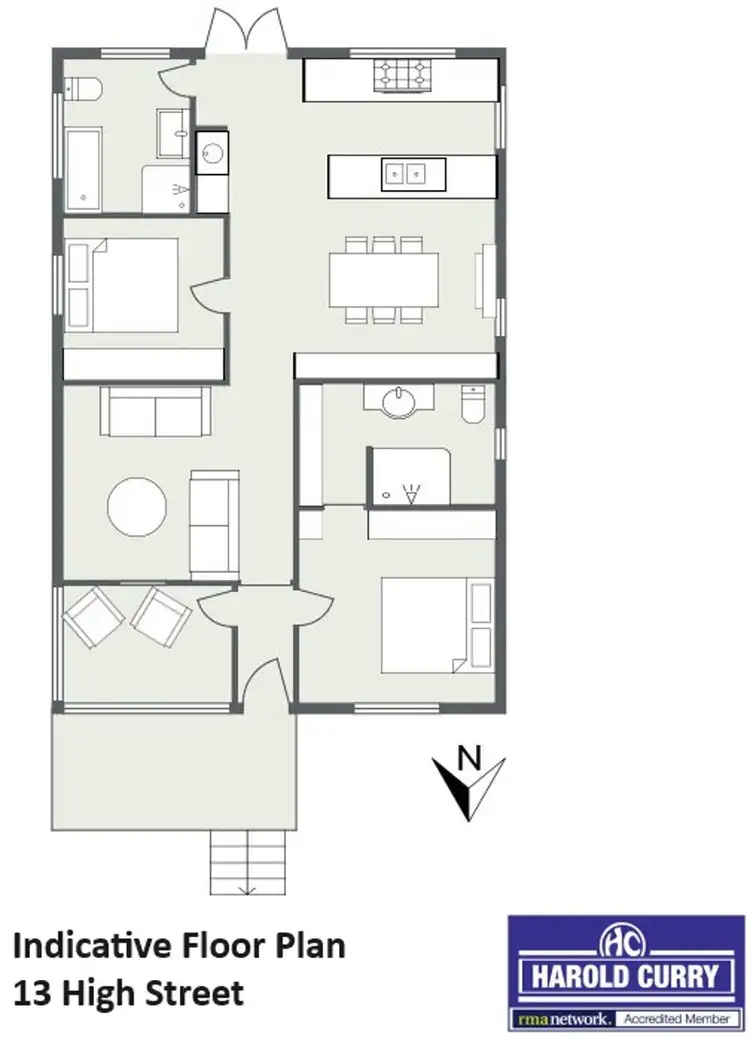 Floorplan of Homely house listing, 13 High Street, Tenterfield NSW 2372