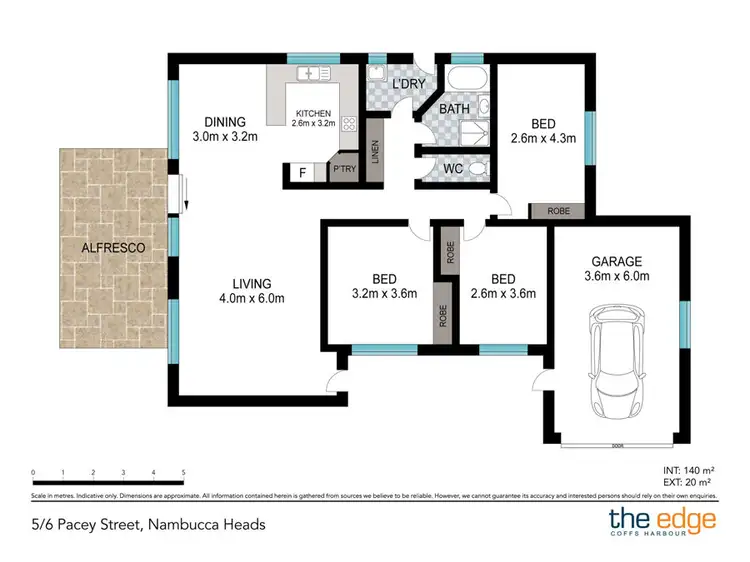 Floorplan of Homely villa listing, 5/6 Pacey Street, Nambucca Heads NSW 2448