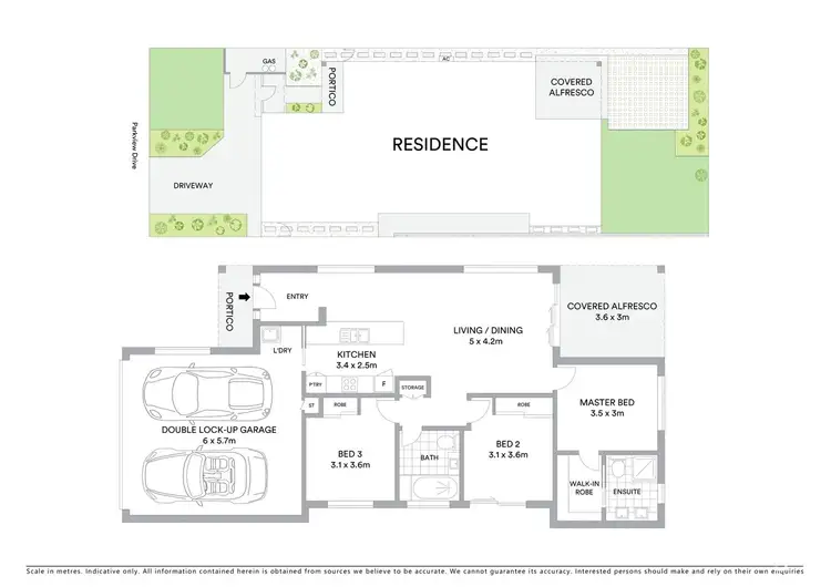 Floorplan of Homely house listing, 41 Parkview Drive, Little Mountain QLD 4551