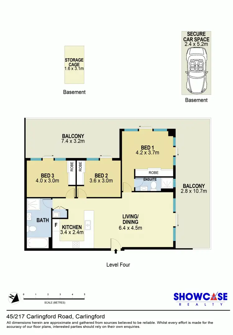 Floorplan of Homely unit listing, 45/217-221 Carlingford Road, Carlingford NSW 2118