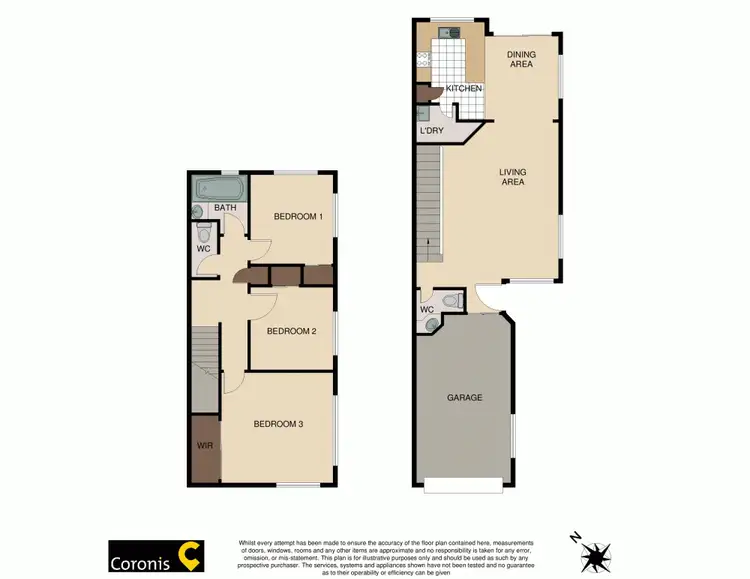Floorplan of Homely townhouse listing, 40/19 Doughboy Parade, Hemmant QLD 4174
