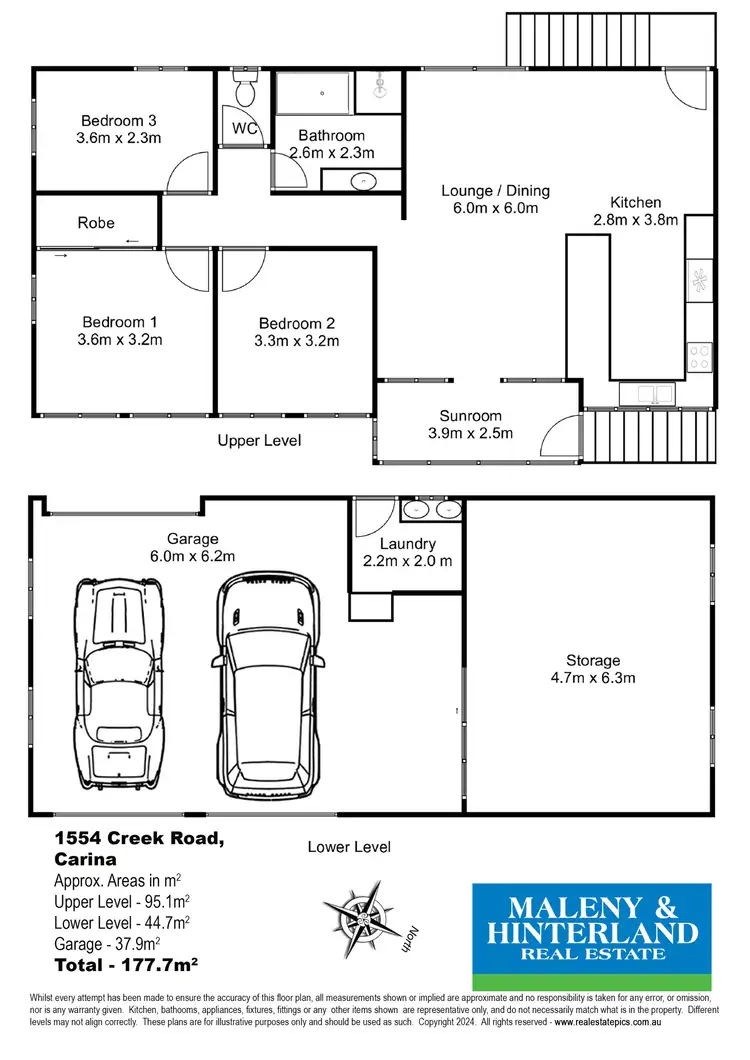 Floorplan of Homely house listing, 1554 Creek Road, Carina QLD 4152