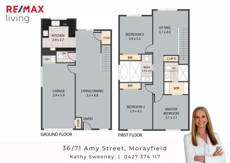 Floorplan of Homely house listing, 36/71 Amy Street, Morayfield QLD 4506