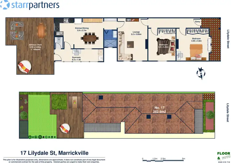 Floorplan of Homely house listing, 17 Lilydale Street, Marrickville NSW 2204