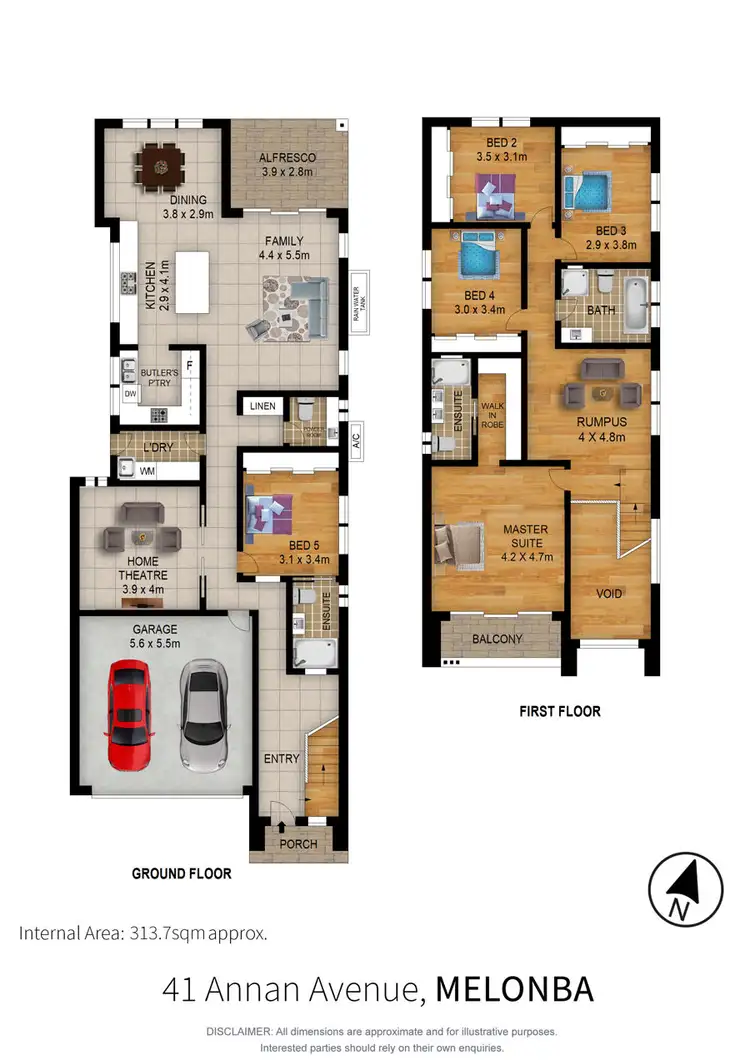 Floorplan of Homely house listing, 41 Annan Avenue, Marsden Park NSW 2765