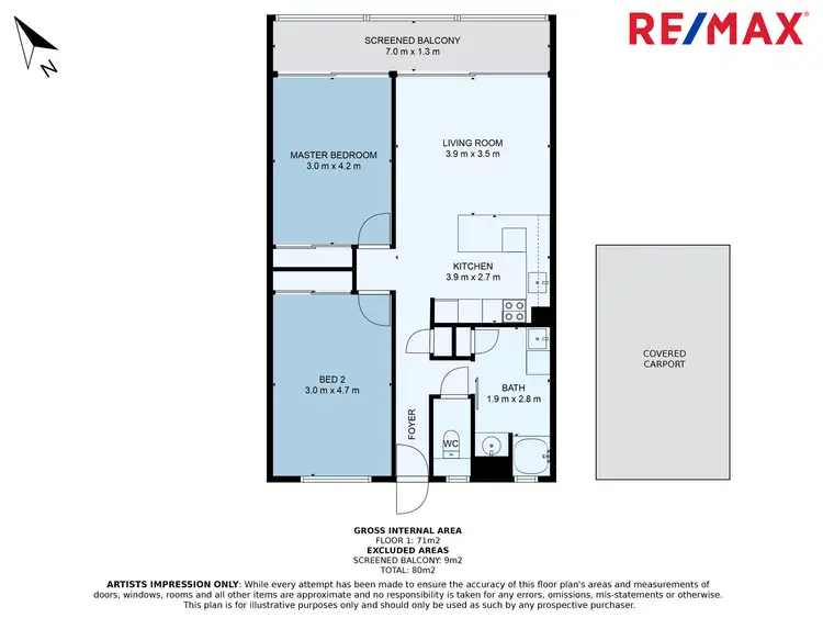 Floorplan of Homely unit listing, 5/41 Moreton Parade, Kings Beach QLD 4551