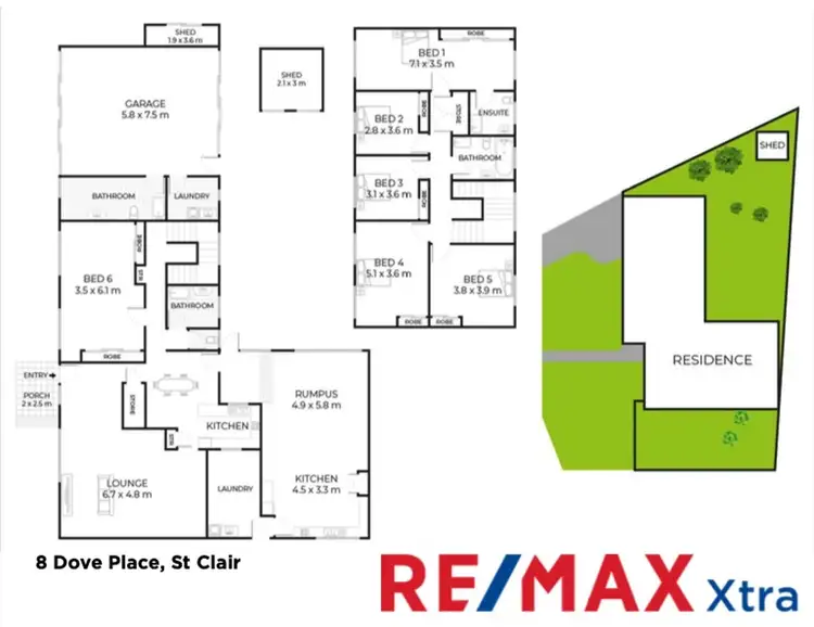 Floorplan of Homely house listing, 8 DOVE PLACE, St Clair NSW 2759