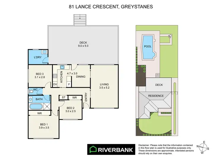 Floorplan of Homely house listing, 81 Lance Crescent, Greystanes NSW 2145
