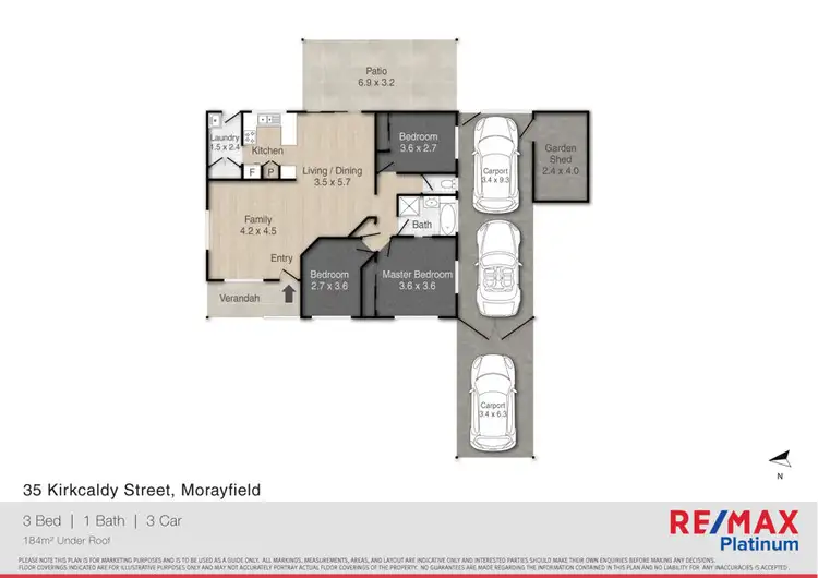 Floorplan of Homely house listing, 35 Kirkcaldy Street, Morayfield QLD 4506