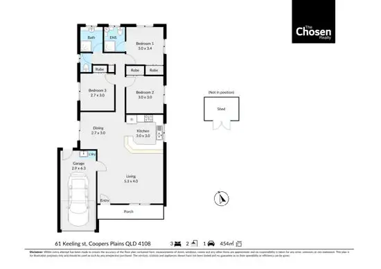 Floorplan of Homely house listing, 61 Keeling Street, Coopers Plains QLD 4108