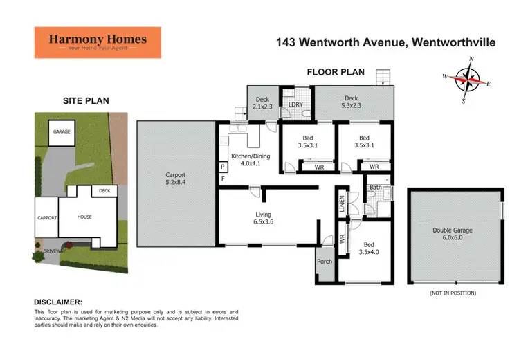 Floorplan of Homely house listing, 143 Wentworth Ave, Wentworthville NSW 2145