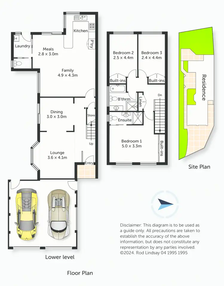 Floorplan of Homely semi-detached listing, 1/11 Derby Street, Epping NSW 2121