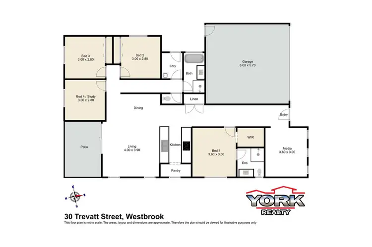 Floorplan of Homely house listing, 30 Trevatt Street, Westbrook QLD 4350