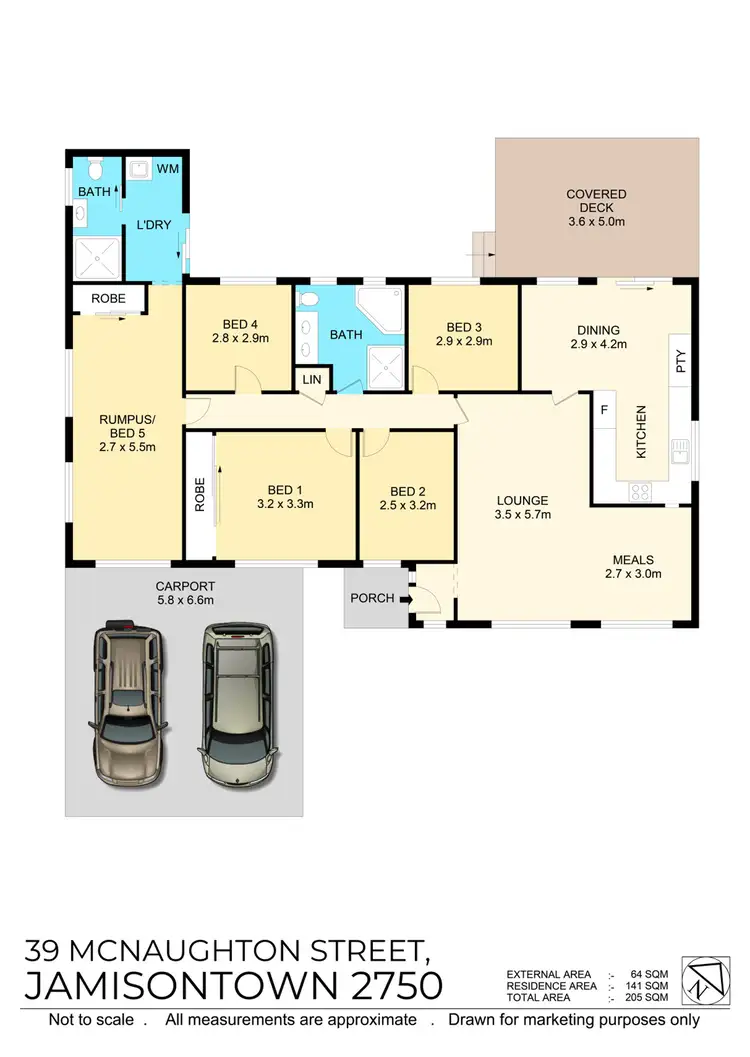 Floorplan of Homely house listing, 39 McNaughton Street, Jamisontown NSW 2750