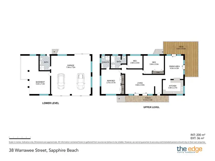 Floorplan of Homely house listing, 38 Warrawee Street, Sapphire Beach NSW 2450