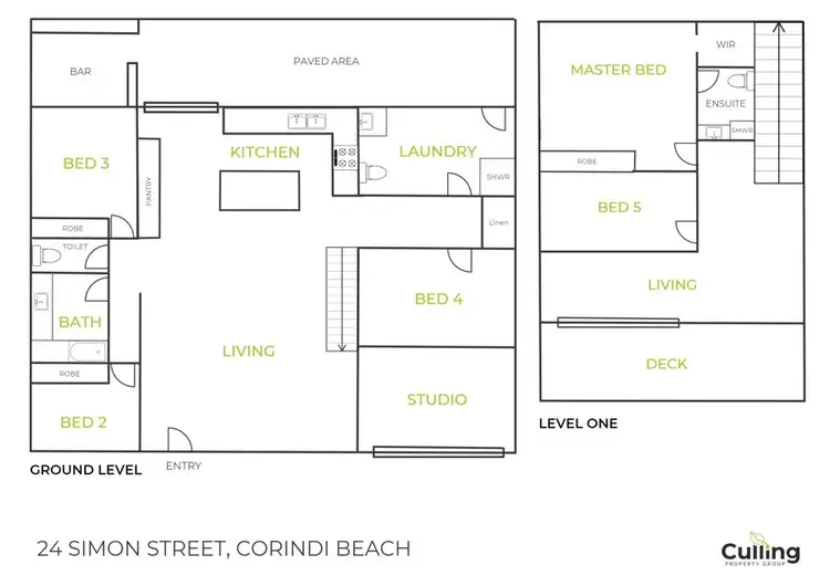 Floorplan of Homely house listing, 24 Simon Street, Corindi Beach NSW 2456