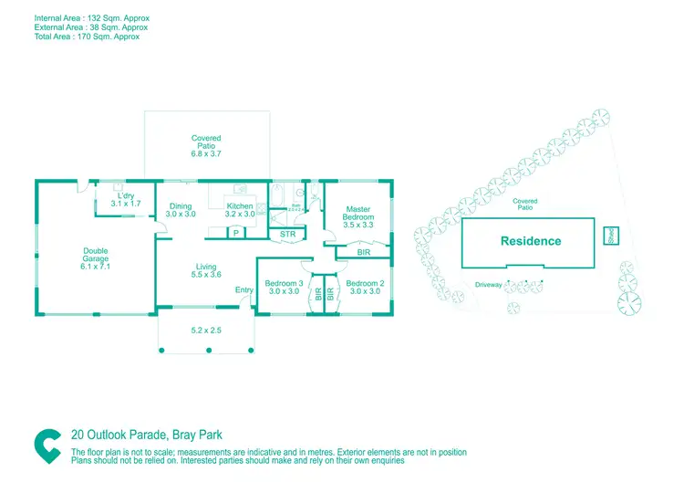 Floorplan of Homely house listing, 20 Outlook Parade, Bray Park QLD 4500