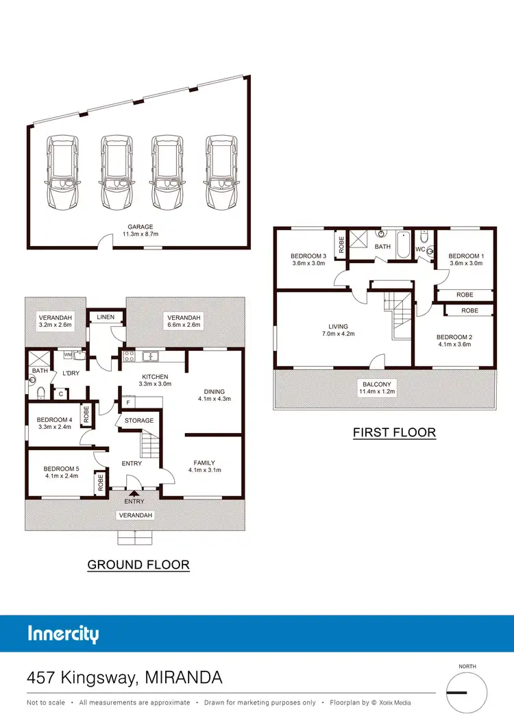 Floorplan of Homely house listing, 335 Port Hacking Road, Miranda NSW 2228