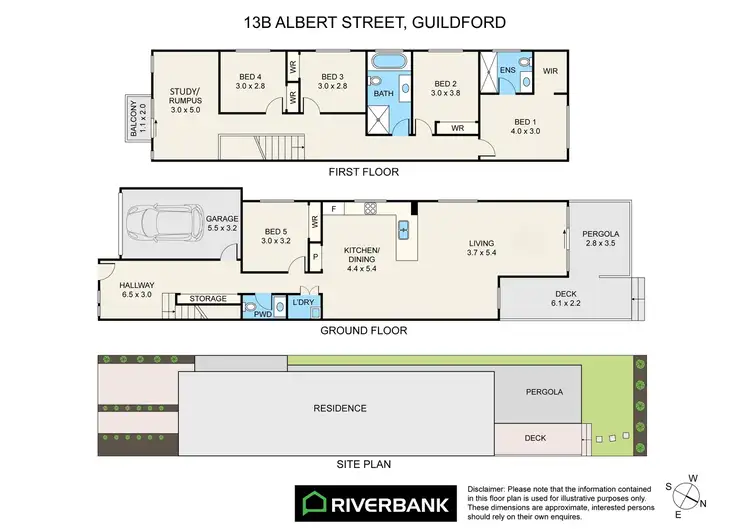 Floorplan of Homely house listing, 13B Albert Street, Guildford NSW 2161