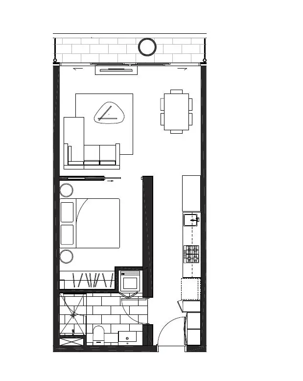 Floorplan of Homely apartment listing, 3203/250 City Road, Southbank VIC 3006