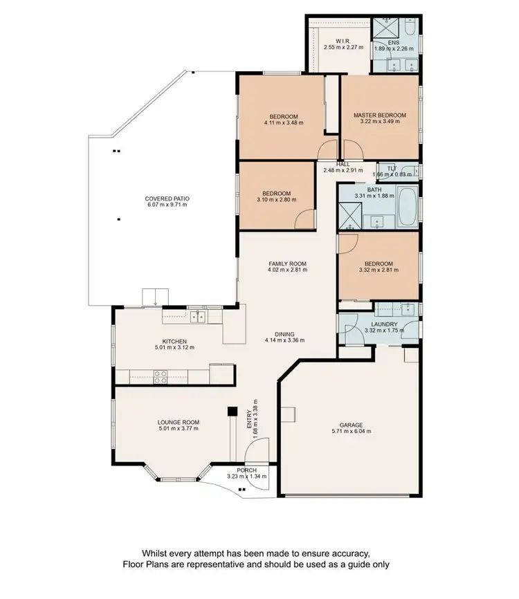 Floorplan of Homely house listing, 3 Coogee Place, Albany Creek QLD 4035