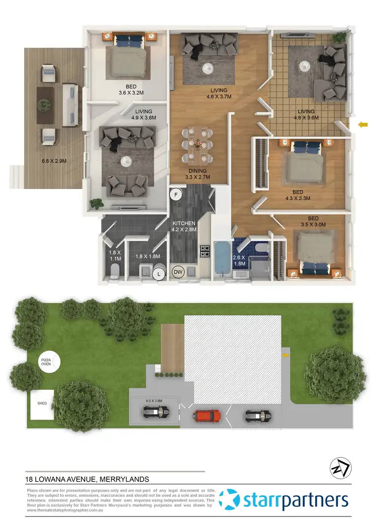 Floorplan of Homely house listing, 18 Lowana Avenue, Merrylands NSW 2160