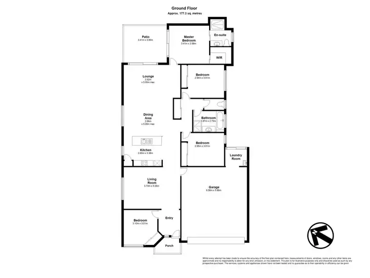 Floorplan of Homely house listing, 14 Cascades Street, North Lakes QLD 4509