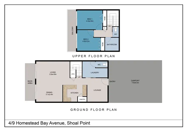 Floorplan of Homely house listing, 4/9 Homestead Bay Avenue, Shoal Point QLD 4750