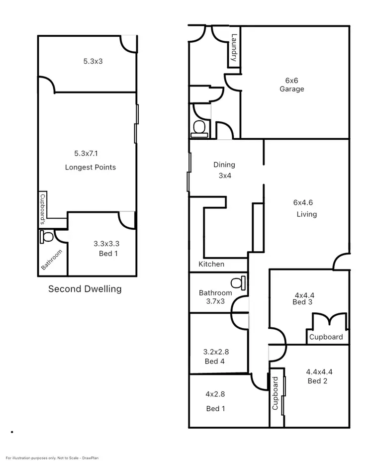 Floorplan of Homely house listing, 10 Upton Avenue, Andergrove QLD 4740