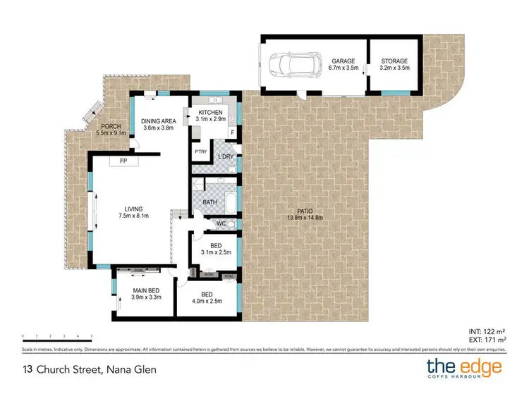 Floorplan of Homely house listing, 13 Church Street, Nana Glen NSW 2450