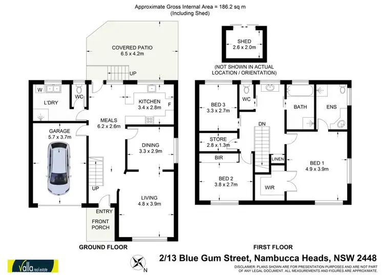 Floorplan of Homely house listing, 2/13 Blue Gum Street, Nambucca Heads NSW 2448