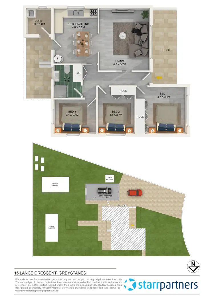 Floorplan of Homely house listing, 15 Lance Crescent, Greystanes NSW 2145