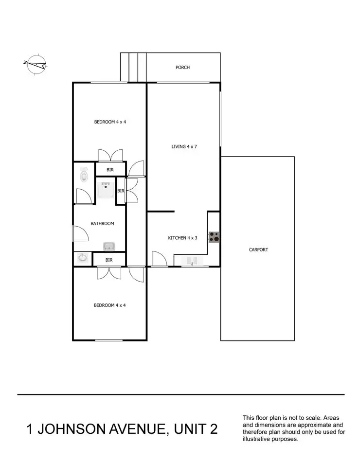 Floorplan of Homely house listing, Unit 1 & 2/ 1 Johnson Avenue, Armidale NSW 2350