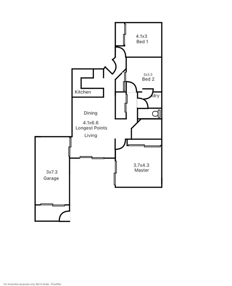 Floorplan of Homely house listing, 9A Central Drive, Andergrove QLD 4740