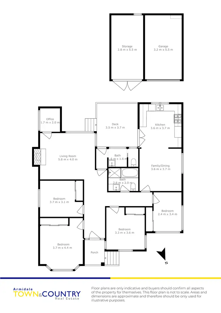 Floorplan of Homely house listing, 136 Barney Street, Armidale NSW 2350