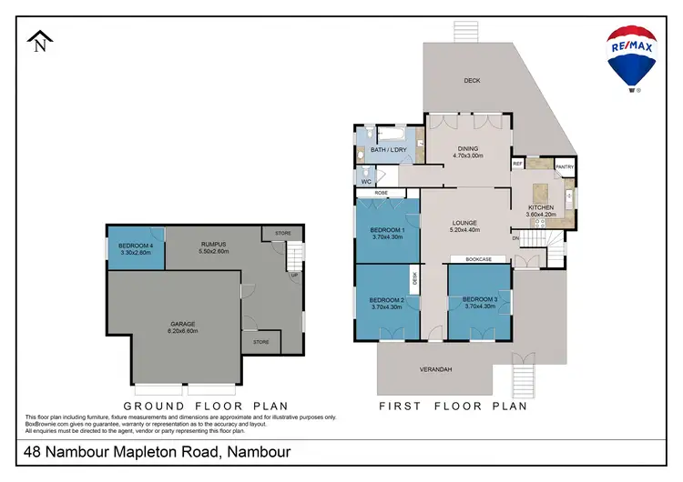Floorplan of Homely house listing, 48 Nambour-Mapleton Road, Nambour QLD 4560