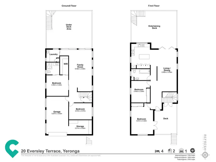 Floorplan of Homely house listing, 20 Eversley Terrace, Yeronga QLD 4104